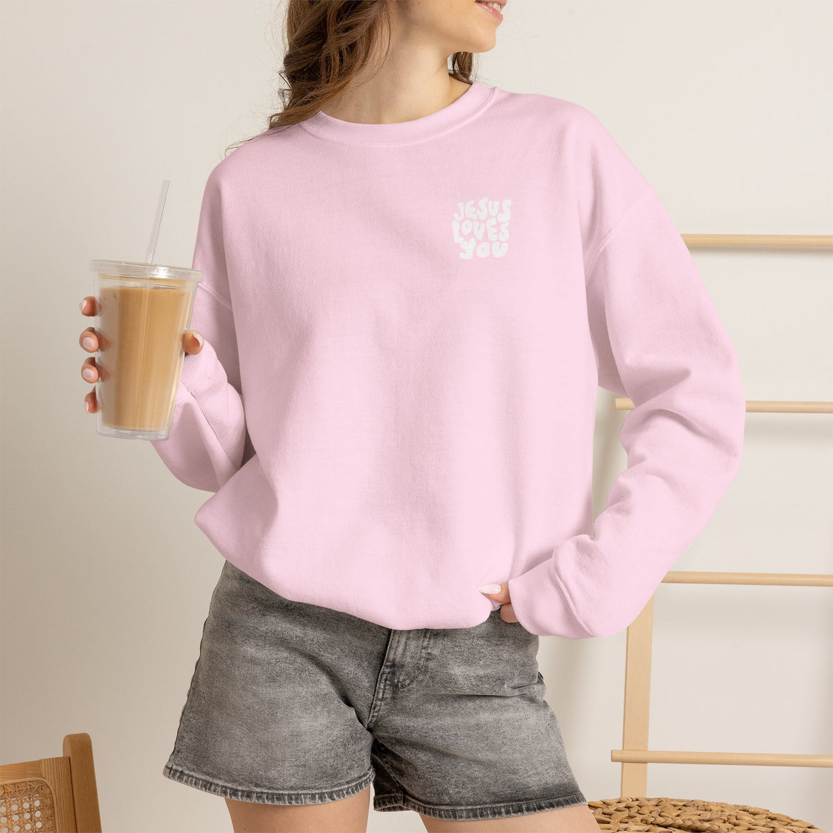 Jesus Loves You Crewneck