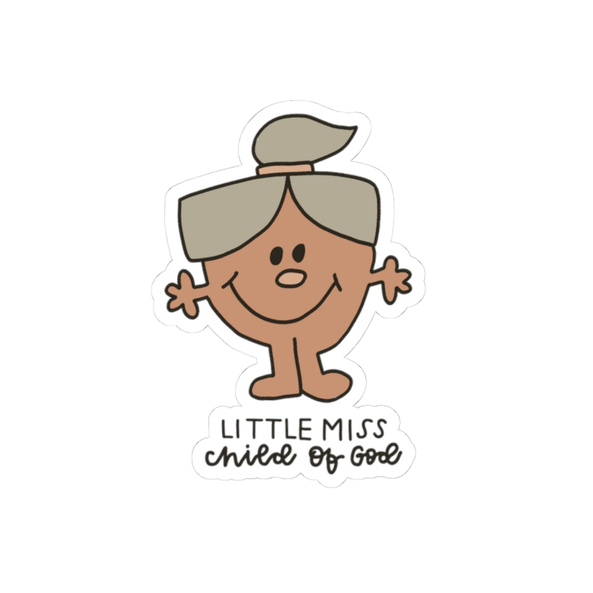 Little Miss Child of God Sticker