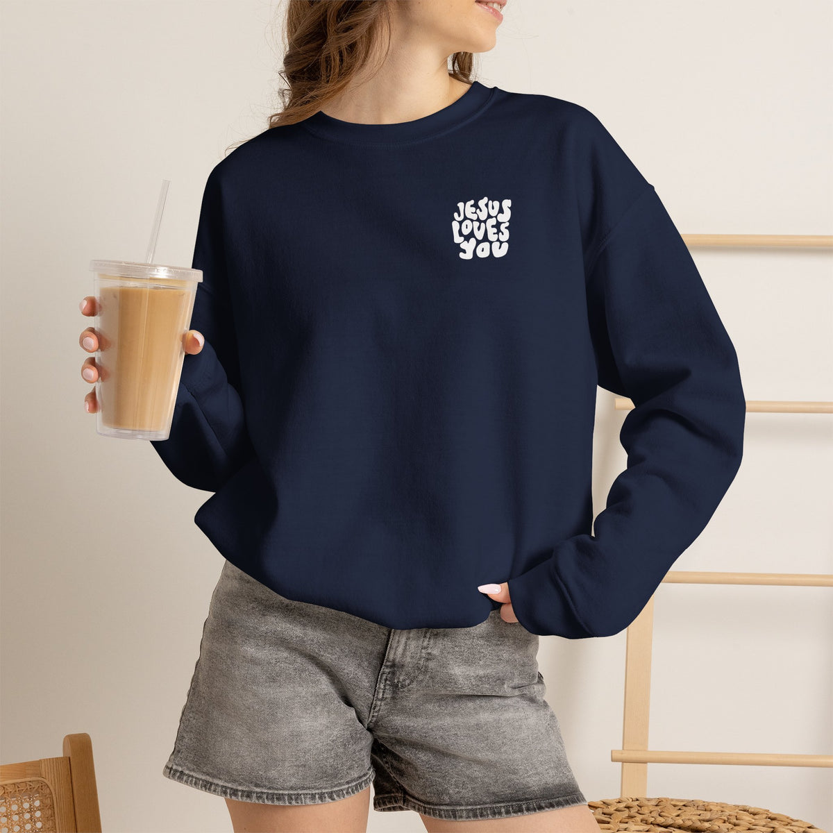 Jesus Loves You Crewneck