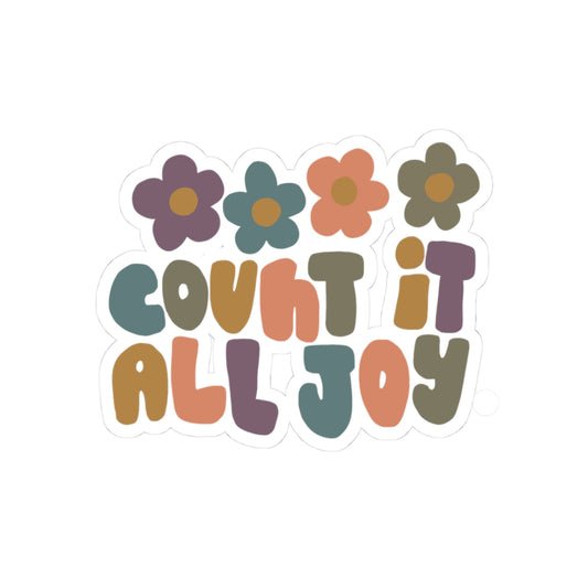 Count It All Joy Sticker
